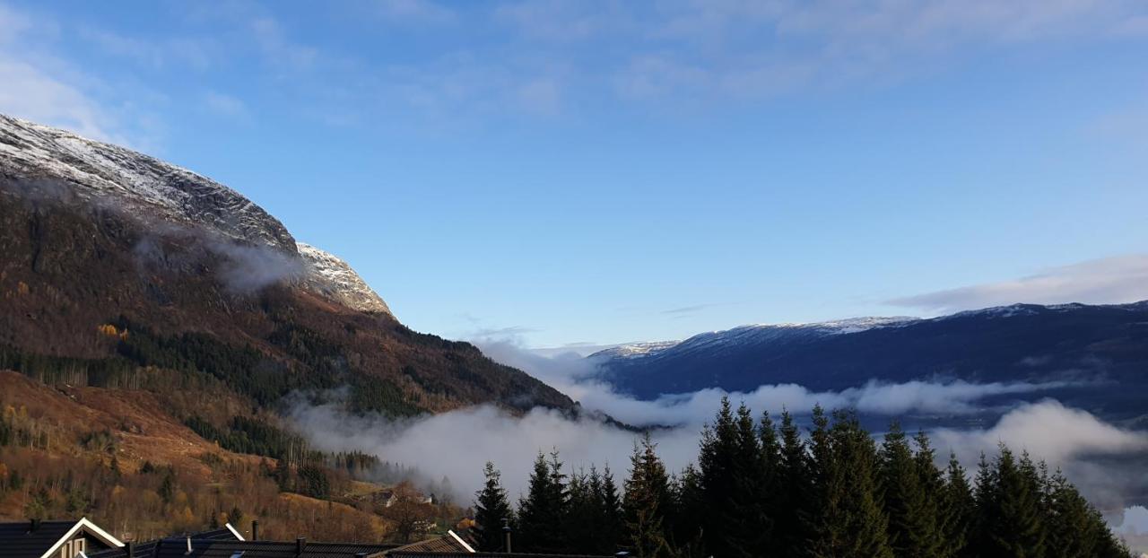 New And Exclusive Cottage In Voss With A Great View Skulestadmo Eksteriør bilde