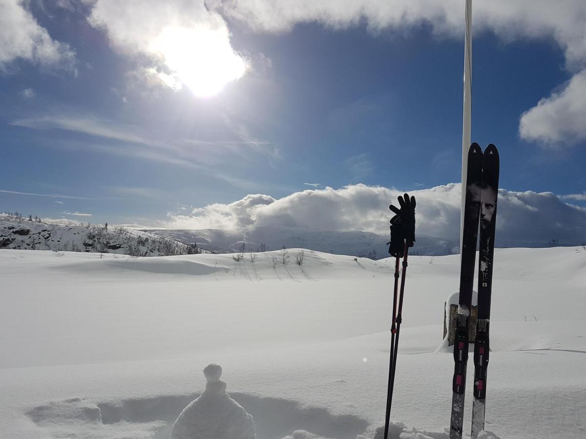 New And Exclusive Cottage In Voss With A Great View Skulestadmo Eksteriør bilde