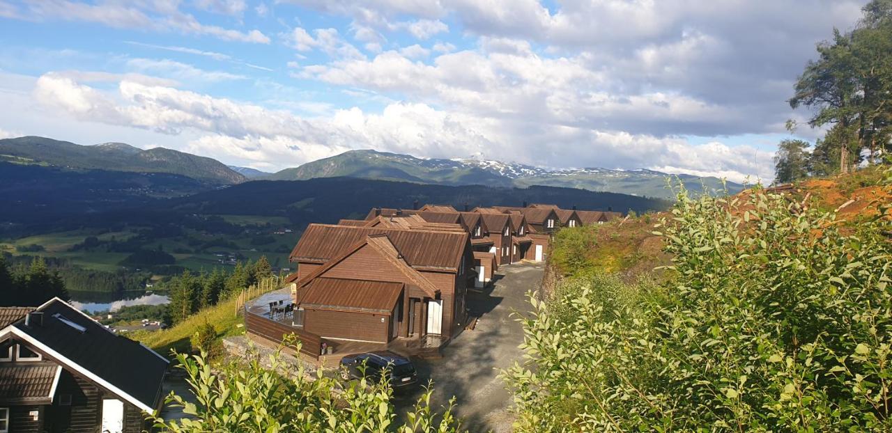 New And Exclusive Cottage In Voss With A Great View Skulestadmo Eksteriør bilde
