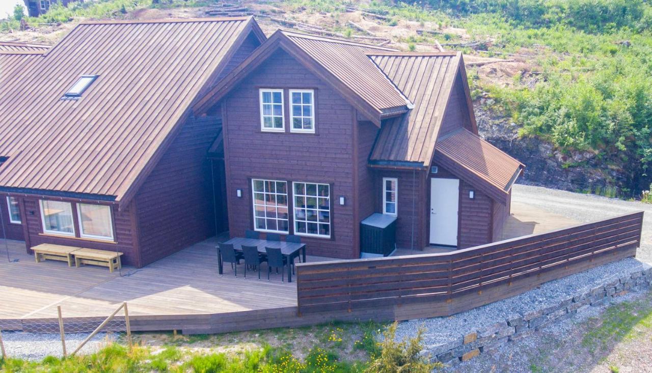 New And Exclusive Cottage In Voss With A Great View Skulestadmo Eksteriør bilde