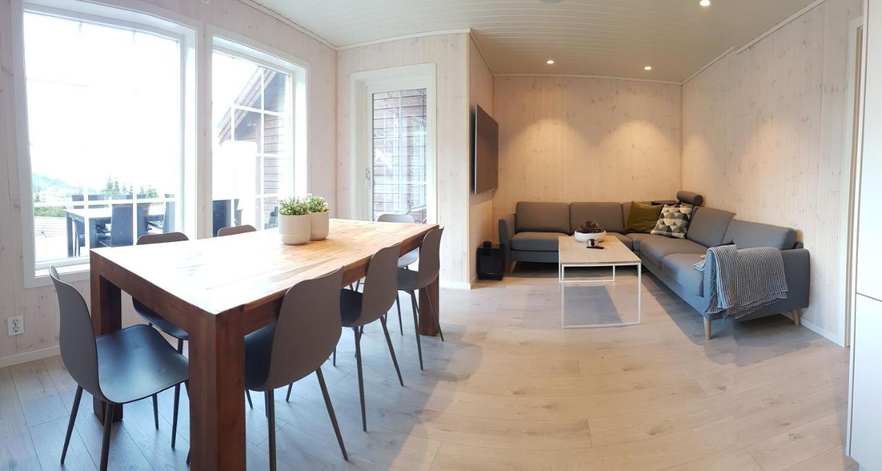New And Exclusive Cottage In Voss With A Great View Skulestadmo Eksteriør bilde