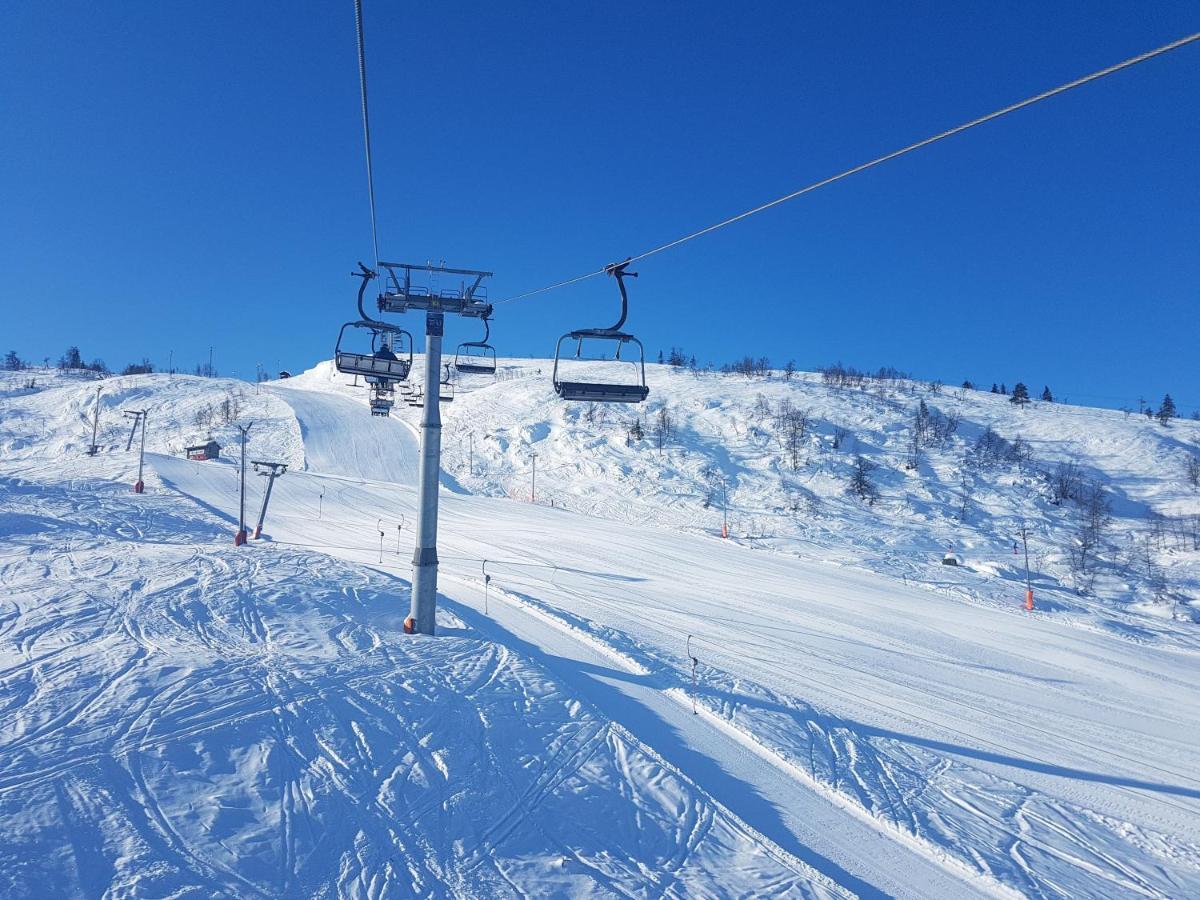 New And Exclusive Cottage In Voss With A Great View Skulestadmo Eksteriør bilde