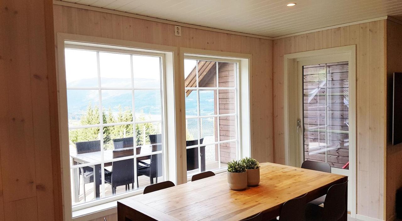 New And Exclusive Cottage In Voss With A Great View Skulestadmo Eksteriør bilde