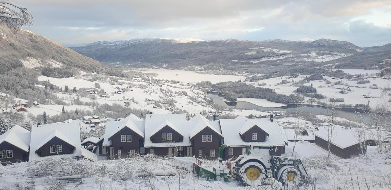 New And Exclusive Cottage In Voss With A Great View Skulestadmo Eksteriør bilde